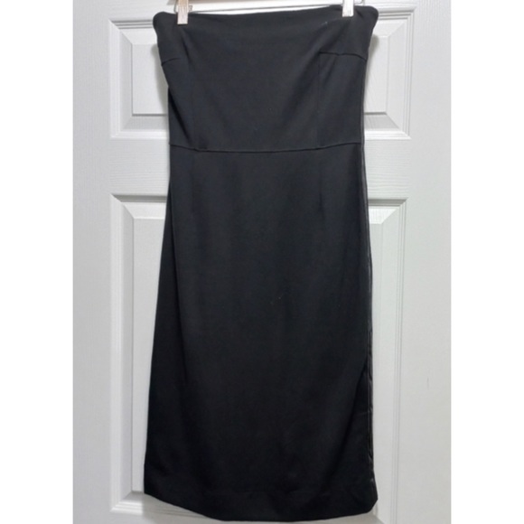 GAP Indigo Tuxedo Pencil Dress - Picture 2 of 7